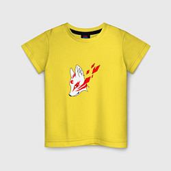 Детская футболка Маска демона Кицунэ