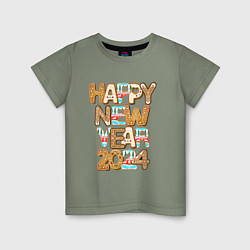 Детская футболка С новым годом 2024!