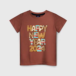 Детская футболка С новым годом 2024!