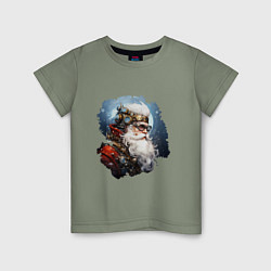 Детская футболка Санта Клаус стимпанк