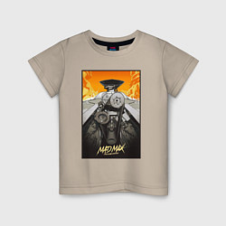 Детская футболка Безумный Макс - мотор