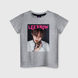 Детская футболка Lee Know Rock Star Stray Kids