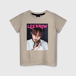 Детская футболка Lee Know Rock Star Stray Kids