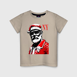 Детская футболка Cool Santa - portrait
