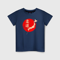 Детская футболка Дзюдо Японии