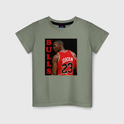Детская футболка Bulls Jordan
