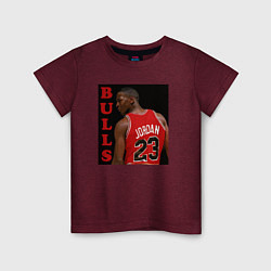 Детская футболка Bulls Jordan