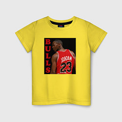 Детская футболка Bulls Jordan