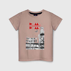 Детская футболка Depeche Mode - Delta Machine tour logo
