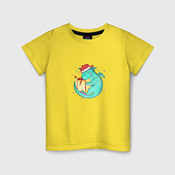 Детская футболка Дракончик с подарком