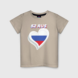 Детская футболка 52 регион Нижегородская область