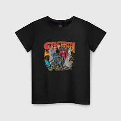 Детская футболка Титан Спикермен и титан Камерамен