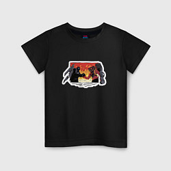 Детская футболка Титан Спикермен с титаном Камераменом