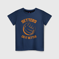 Детская футболка Setters do it better