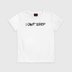 Детская футболка I cant sleep