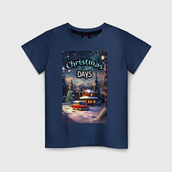 Детская футболка Рождественский день