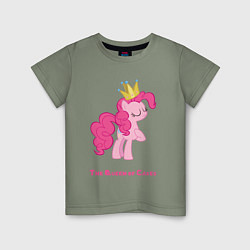 Детская футболка Королева тортиков Пинки Пай