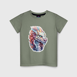 Детская футболка Colorful dragon