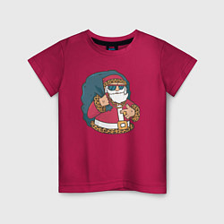 Детская футболка Santa gangster