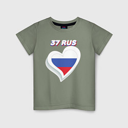Детская футболка 37 регион Ивановская область