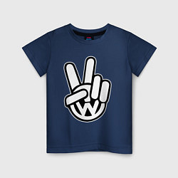 Детская футболка Volkswagen peace