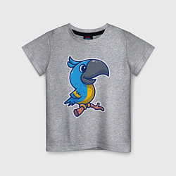 Детская футболка Попугайчик