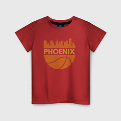 Детская футболка Phoenix basketball city