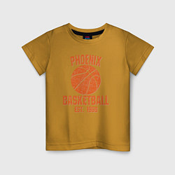 Детская футболка Phoenix basketball 1968