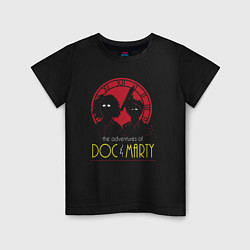 Детская футболка Приключения Марти и Дока