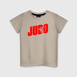 Детская футболка Judo red