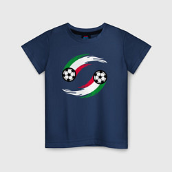 Детская футболка Итальянские мячи