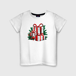 Детская футболка Рождественский подарок
