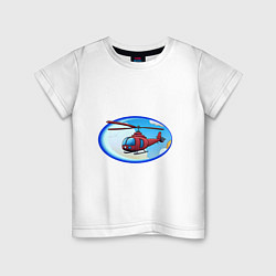 Детская футболка Вертолетик