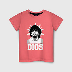 Детская футболка Dios Diego Maradona