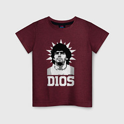 Детская футболка Dios Diego Maradona