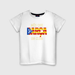 Детская футболка Barca club