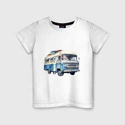 Детская футболка Машина для путешествий
