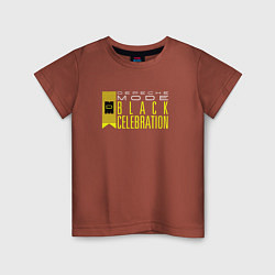 Детская футболка Depeche Mode - Black Celebration tour logo