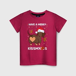 Детская футболка Веселого поцелуя малышка