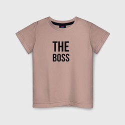 Детская футболка The boss - Couple