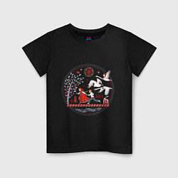 Детская футболка Сказка Гуси - лебеди
