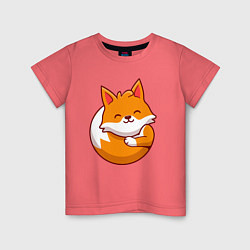 Детская футболка Orange fox