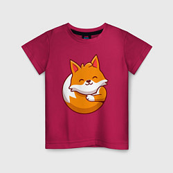 Детская футболка Orange fox