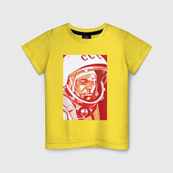 Детская футболка Gagarin in red