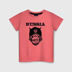 Детская футболка Russian gorilla