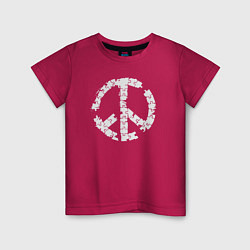Детская футболка Пазл мира