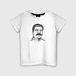 Детская футболка Сталин улыбается