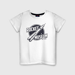 Детская футболка Музей ракет
