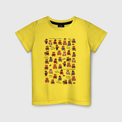 Детская футболка Мишки-персонажи из слово пацана