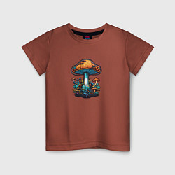 Детская футболка Психоделические грибы